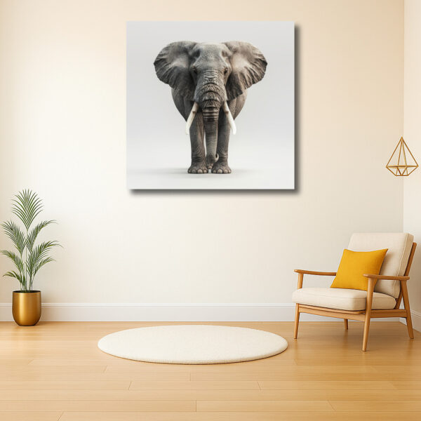 Majestueuze olifant in volle glorie
