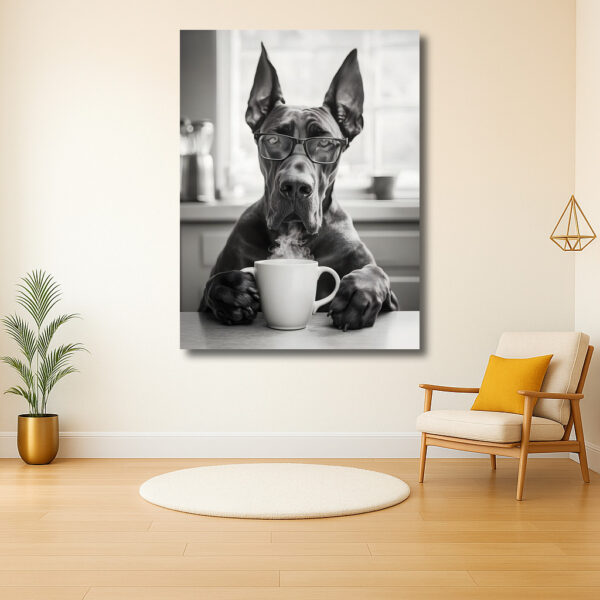 Serene ochtend met koffie