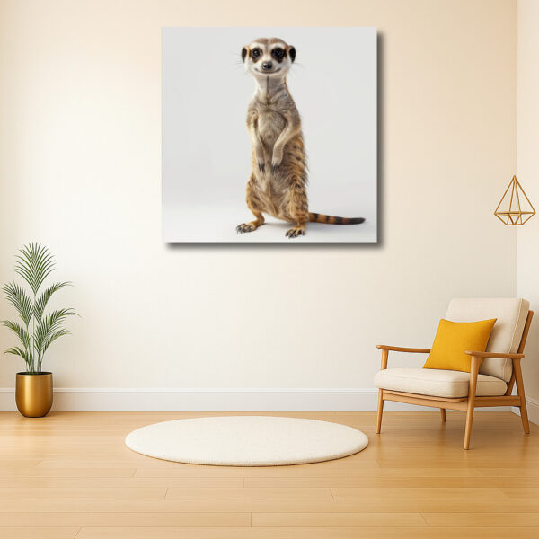 Vriendelijke stokstaartje portret