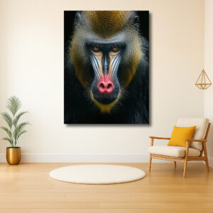 Majestueuze Blik van een Mandril