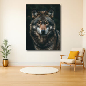 Majestueuze Blik van de Wolf