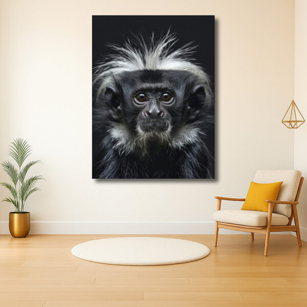 Intrigerende Blik van de Colobus Aap