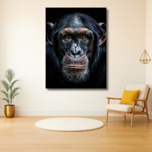 Intense Blik van een Chimpansee