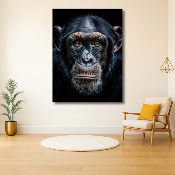 Intense Blik van een Chimpansee