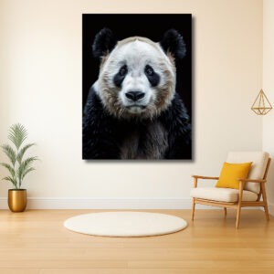 Indringende blik van een panda