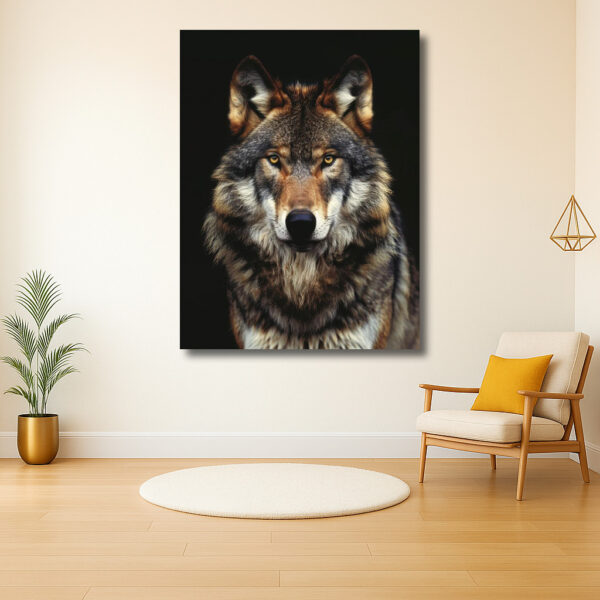 Indringende Blik van de Wolf
