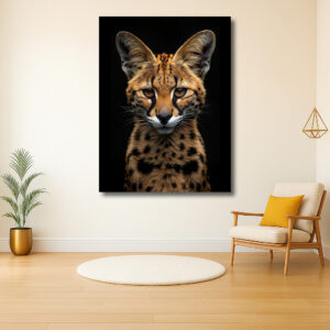 Majestueuze Serval in Focus