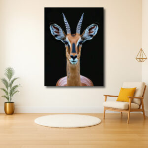 Krachtige Blik van de Gazelle