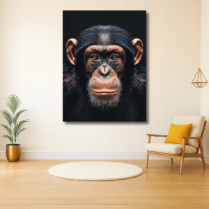 Intense Blik van een Chimpansee