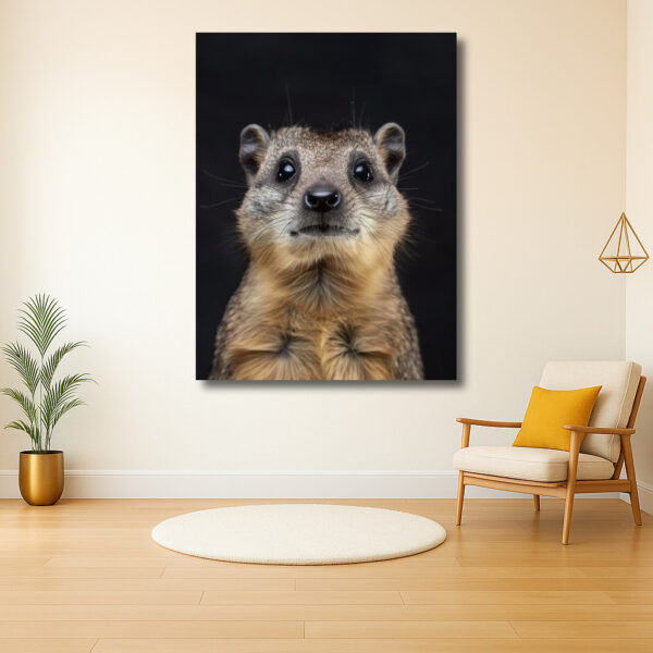 Intrigerende blik van een dassie