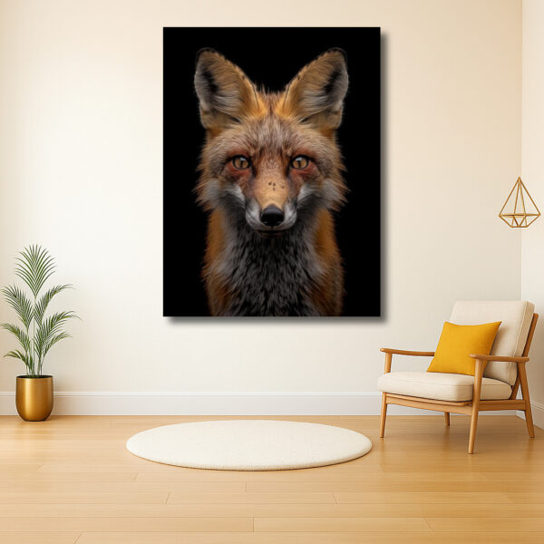 Intrigerend portret van een vos