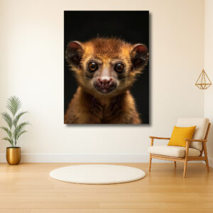 Intrigerende blik van een lemur