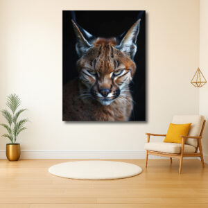 Majestueuze blik van wilde kat