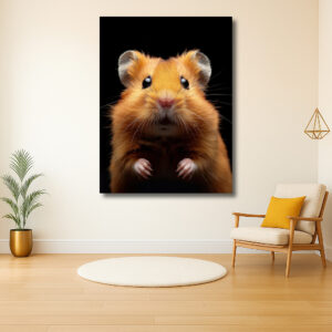 Schattigheid in Focus: De Perfecte Hamster Close-Up