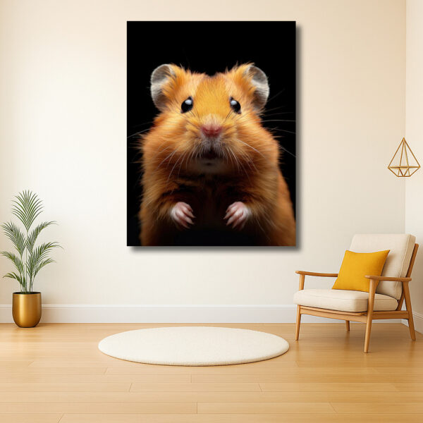 Schattigheid in Focus: De Perfecte Hamster Close-Up