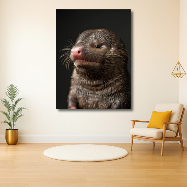 Portret van een nieuwsgierig wezen