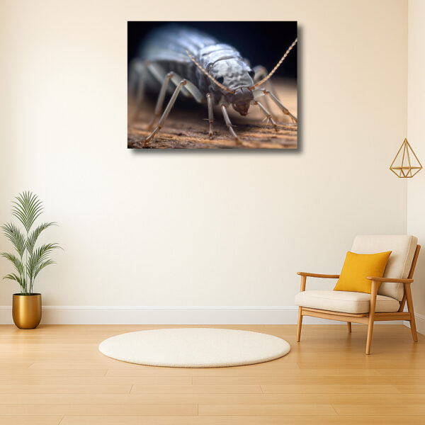 Gedetailleerde blik op een insect