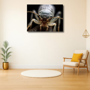 Intrigerend portret van een insect