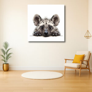 Lief Koekeloerende Hyena