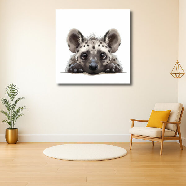 Lief Koekeloerende Hyena