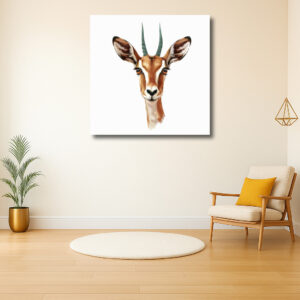 Majestueuze Antilope Geportretteerd